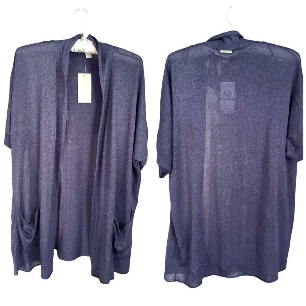 🚨Final Sale🚨!! NWT Michael Kors Blue Cardigan Size Large